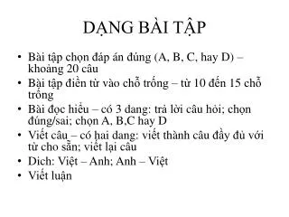 d ng b i t p