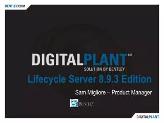 Lifecycle Server 8.9.3 Edition