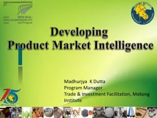 Developing Product Market Intelligence