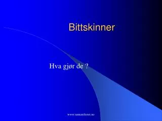 bittskinner