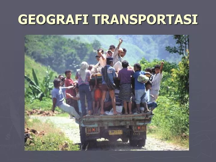 geografi transportasi