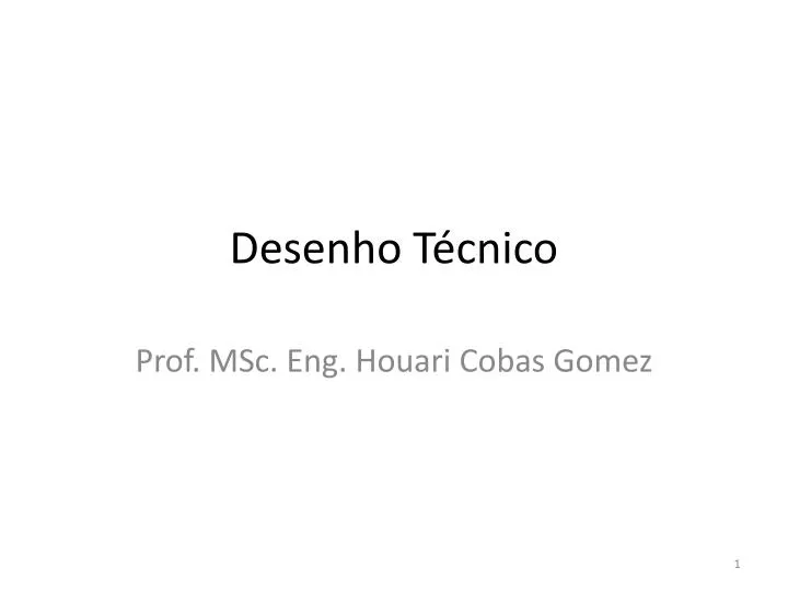 Portal del Profesor - Desenho – Projeções Cônicas