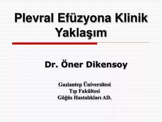 dr ner dikensoy