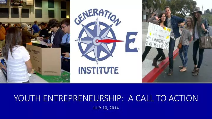 youth entrepreneurship a call to action