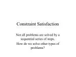 Efficient Searching in Constraint Satisfaction Problems - slide 1