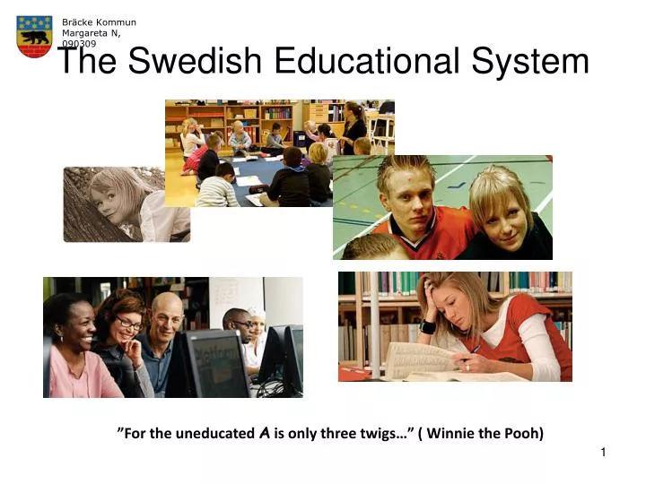 the swedish educational system