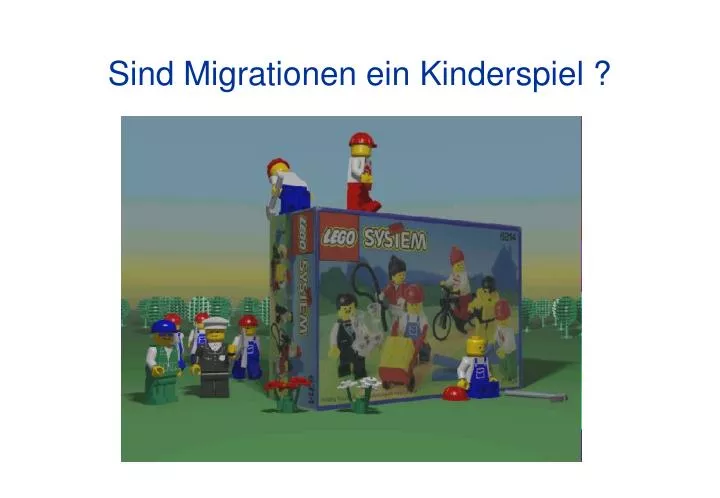 sind migrationen ein kinderspiel