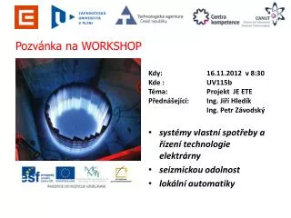 pozv nka na workshop