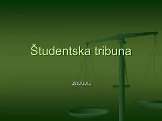tudentska tribuna