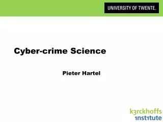 Cyber-crime Science