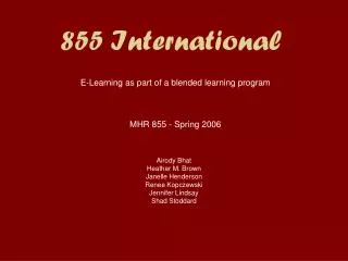 855 International