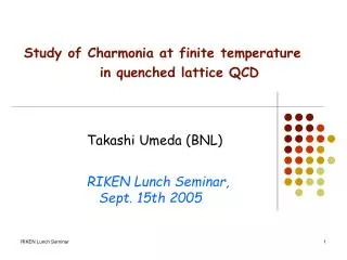 Study of Charmonia at finite temperature in quenched lattice QCD