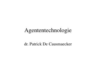 agententechnologie