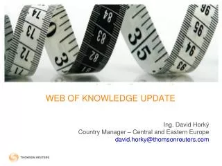 WEB OF KNOWLEDGE UPDATE