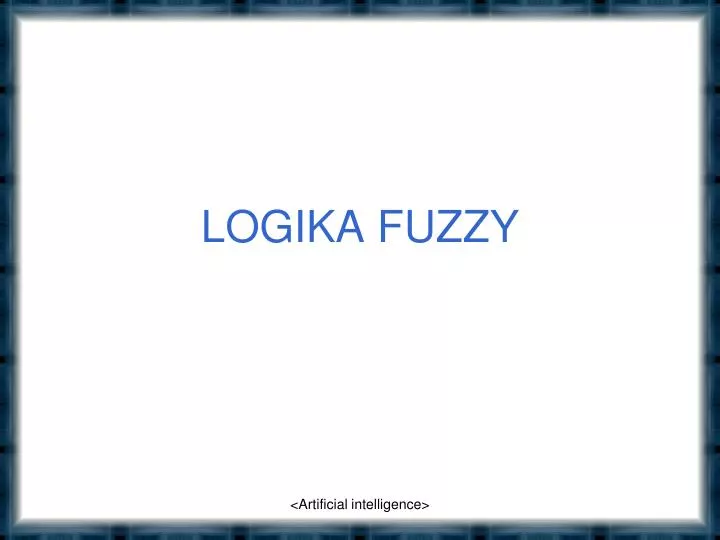 logika fuzzy