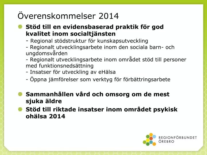 verenskommelser 2014