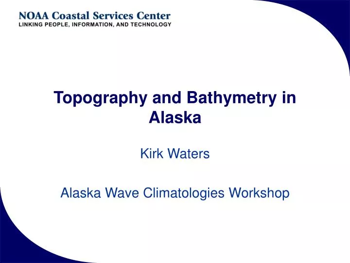 topography and bathymetry in alaska