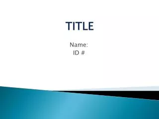title