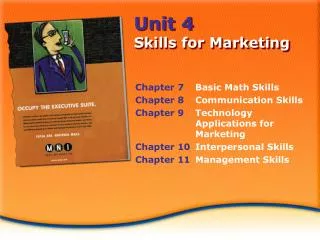 Unit 4 Skills for Marketing