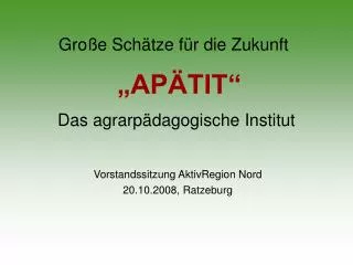 gro e sch tze f r die zukunft