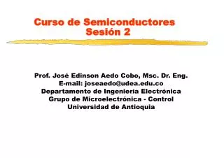 curso de semiconductores sesi n 2