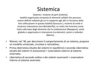 sistemica