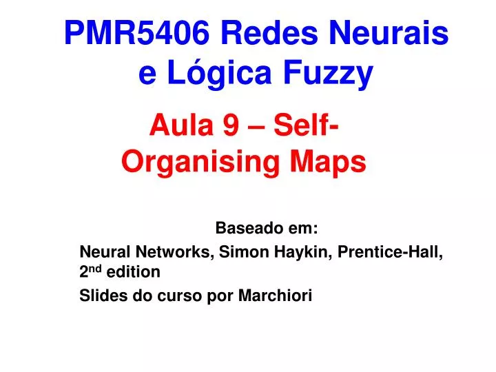 pmr5406 redes neurais e l gica fuzzy