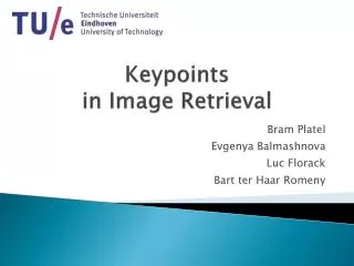 Keypoints in Image Retrieval