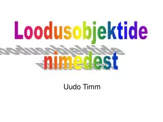 uudo timm