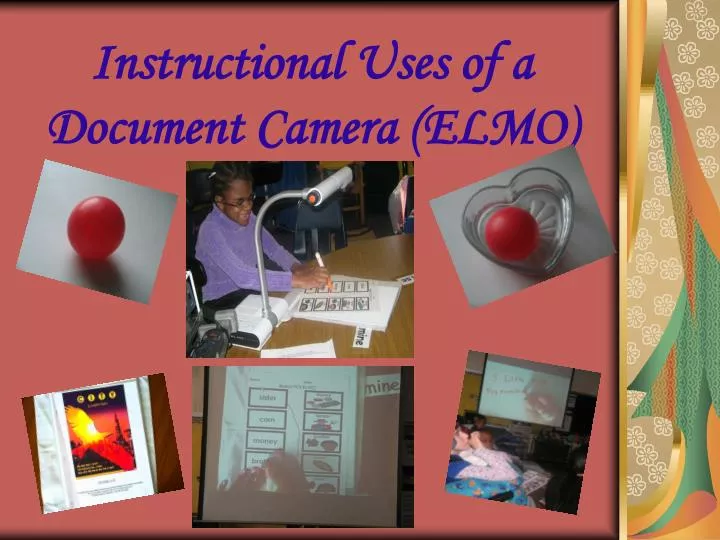 instructional uses of a document camera elmo