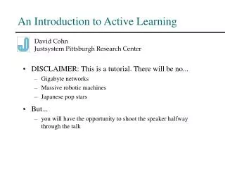 An Introduction to Active Learning