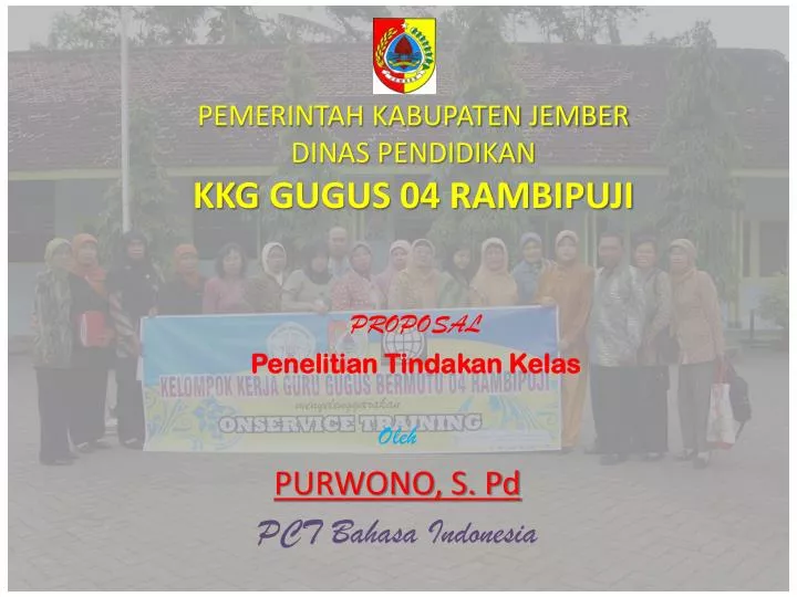 pemerintah kabupaten jember dinas pendidikan kkg gugus 04 rambipuji