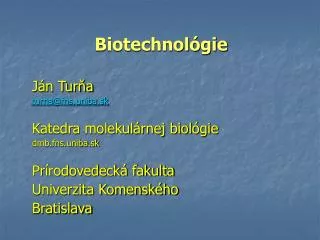 biotechnol gie