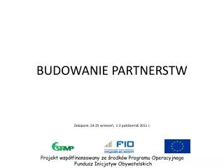 budowanie partnerstw