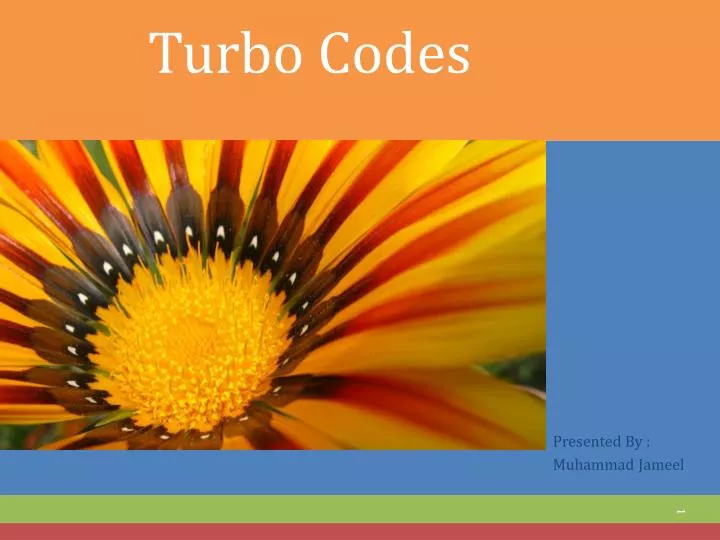 turbo codes