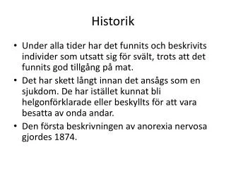 historik