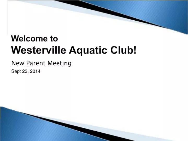 welcome to westerville aquatic club