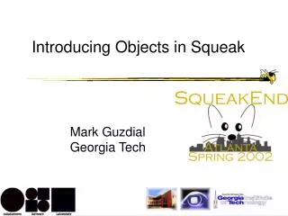 Introducing Objects in Squeak