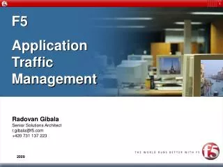 F5 Application Traffic Management
