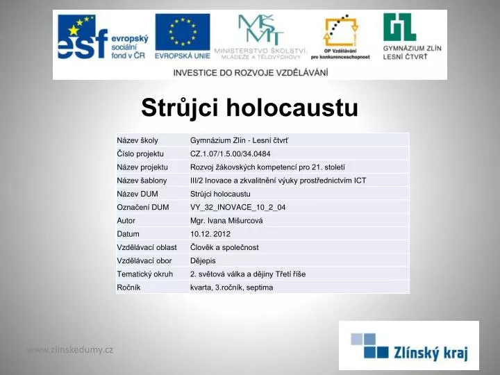 str jci holocaustu