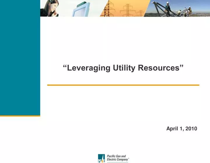 leveraging utility resources