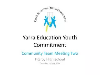 Yarra Education Youth Commitment