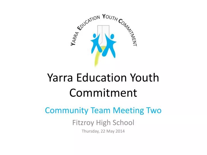 yarra education youth commitment