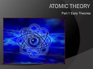 Atomic Theory