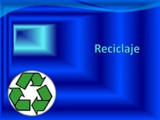reciclaje