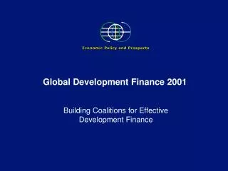 Global Development Finance 2001