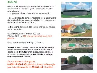 BIOGAS