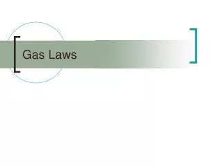 gas laws