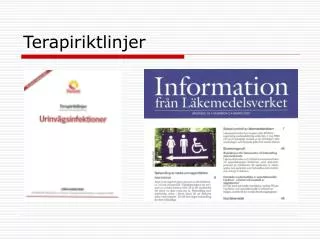 terapiriktlinjer
