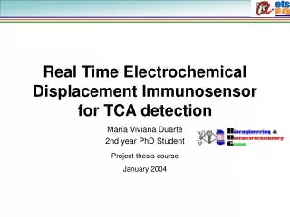 Real Time Electrochemical Displacement Immunosensor for TCA detection